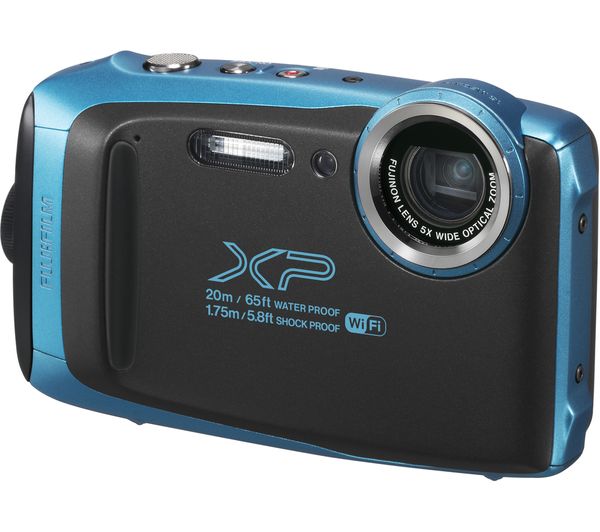 FUJIFILM XP130 Tough Compact Camera - Blue, Blue