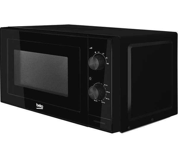 BEKO MOC20100B Compact Solo Microwave - Black, Black