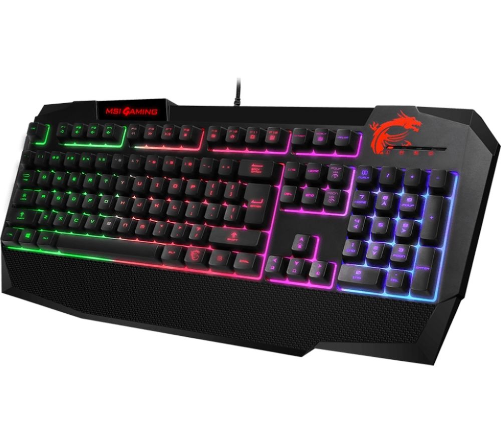 MSI Vigor GK40 Gaming Keyboard Specs