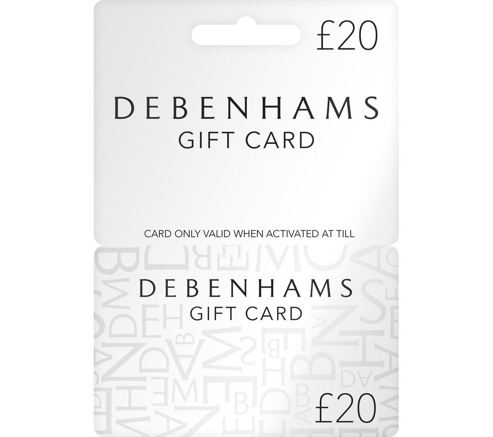 Buy DEBENHAMS Gift Card £20 Free Delivery Currys