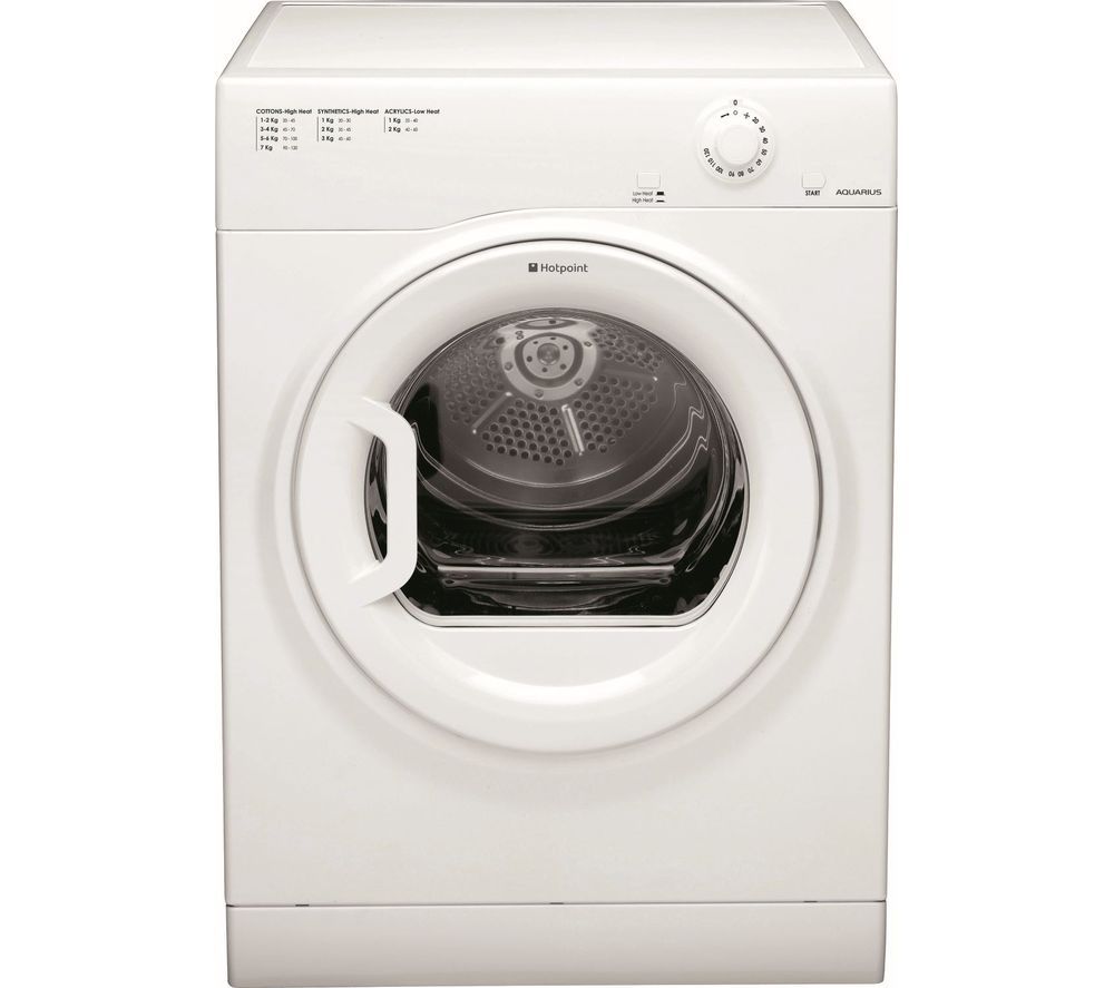 TVM70BGP 7 kg Vented Tumble Dryer - White, White