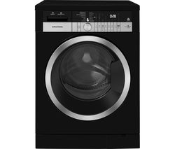 GRUNDIG GWD38400CB Bluetooth 8 kg Washer Dryer - Black
