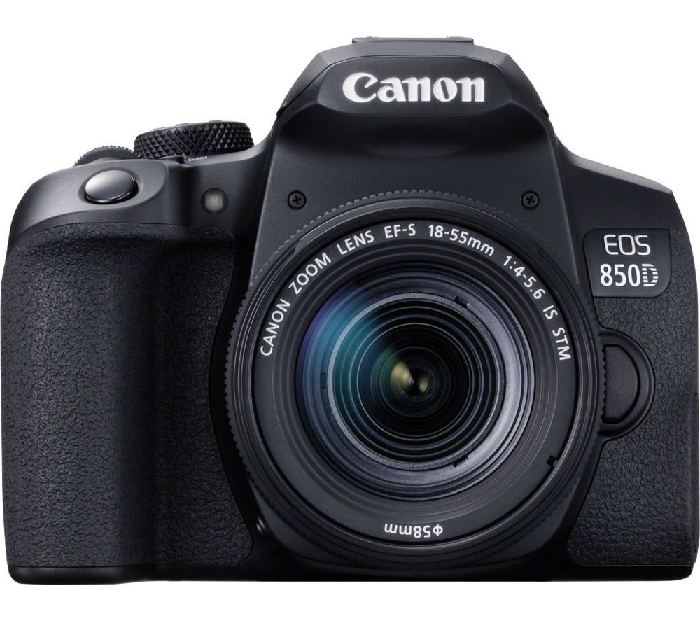 EOS 850D DSLR Camera with EF-S 18-55 mm f/4.0 - f/5.6 IS STM Lens