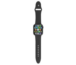 Apple Watch 42 / 44 mm Silicone Strap - Black, Small