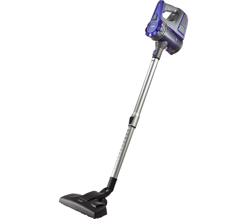 TOWER T113000 Cordless Vacuum Cleaner - Silver & Blue, Silver