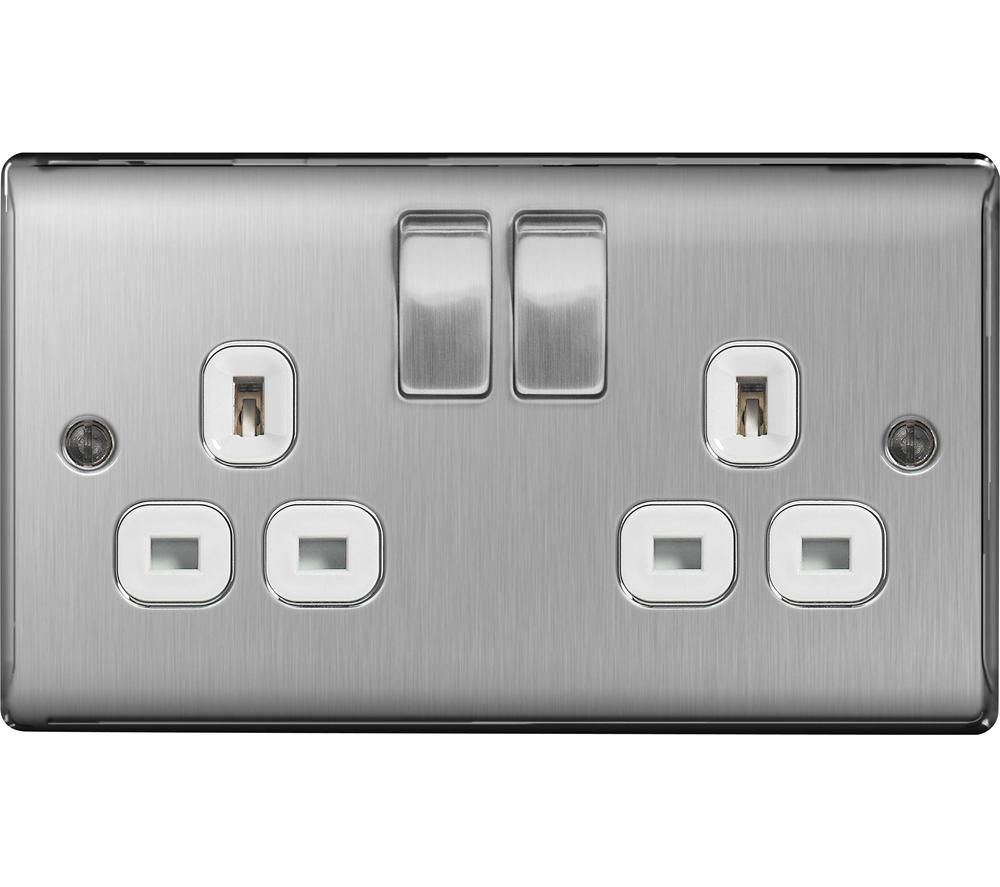 BG ELECTRICAL Decorative NBS22W-01 Switched Power Socket review