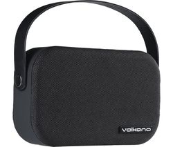 Fabric Series VK-3020-BK Portable Bluetooth Speaker - Black