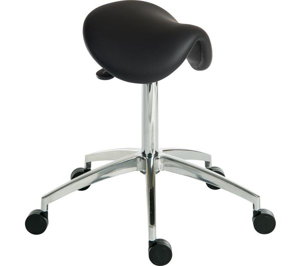 Teknik 6926blk Polyurethane Tilting Perch Chair Black
