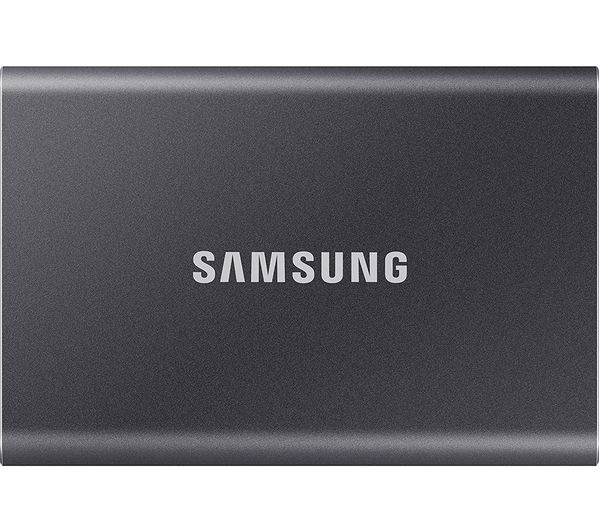 Image of SAMSUNG T7 Portable External SSD - 2 TB, Grey