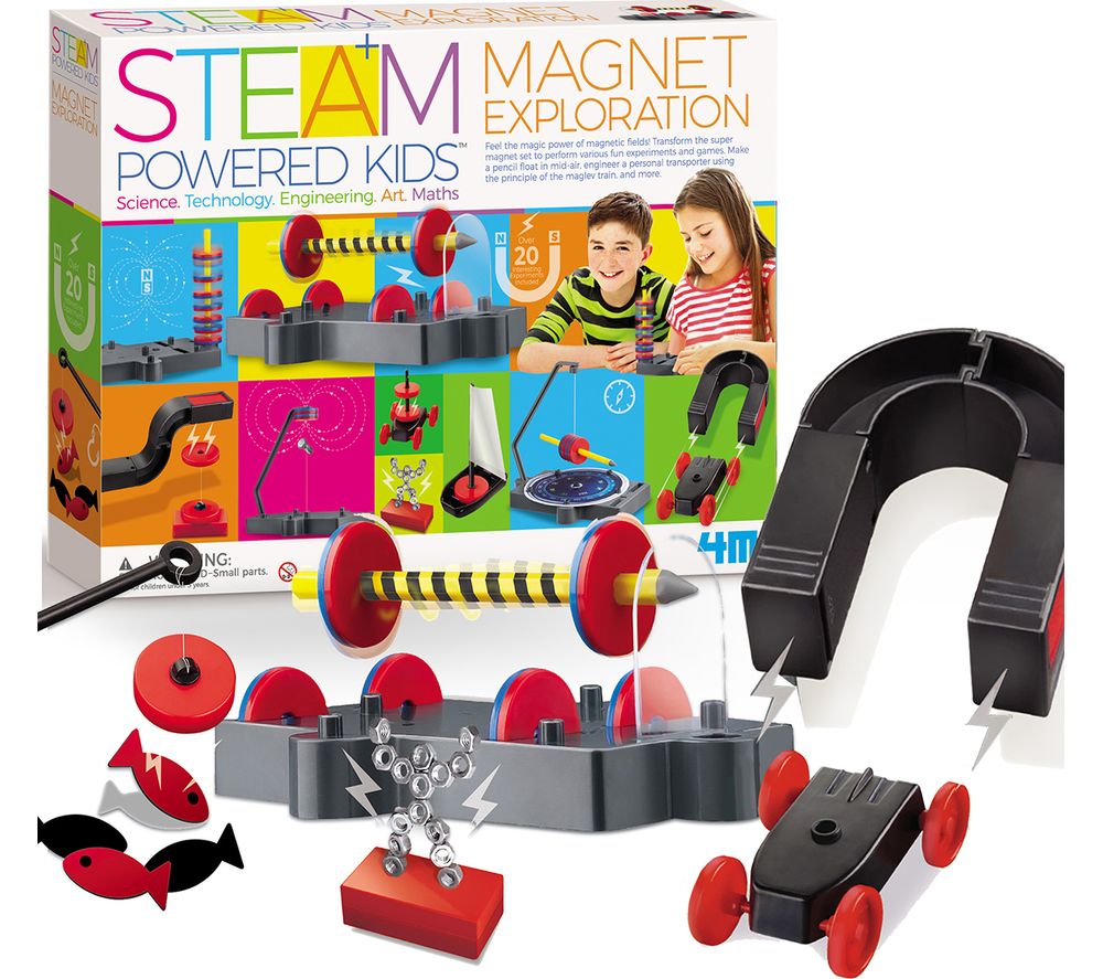 STEAM POWERED Kids Magnet Exploration Science Kit review