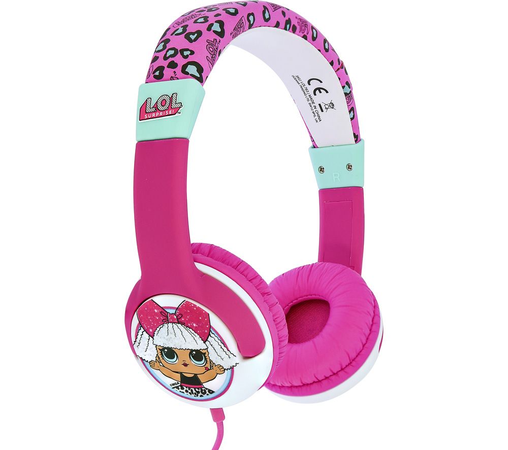 Buy OTL LOL763 Kids Headphones - Pink | Free Delivery | Currys