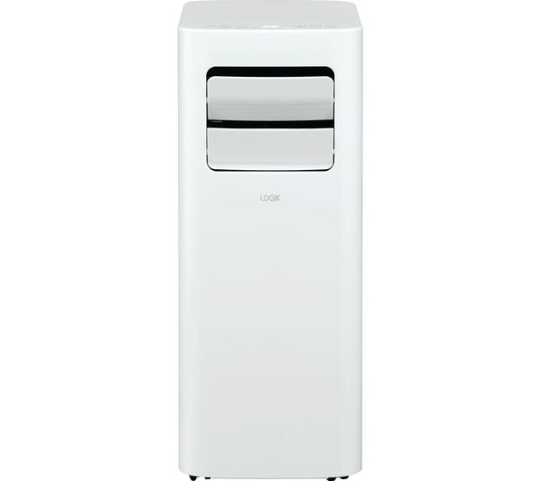 Logik Lac07c22 Portable Air Conditioner Dehumidifier White