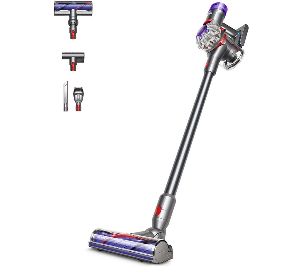 DYSON V8 Cordless Vacuum Cleaner - Silver & Nickel, Silver