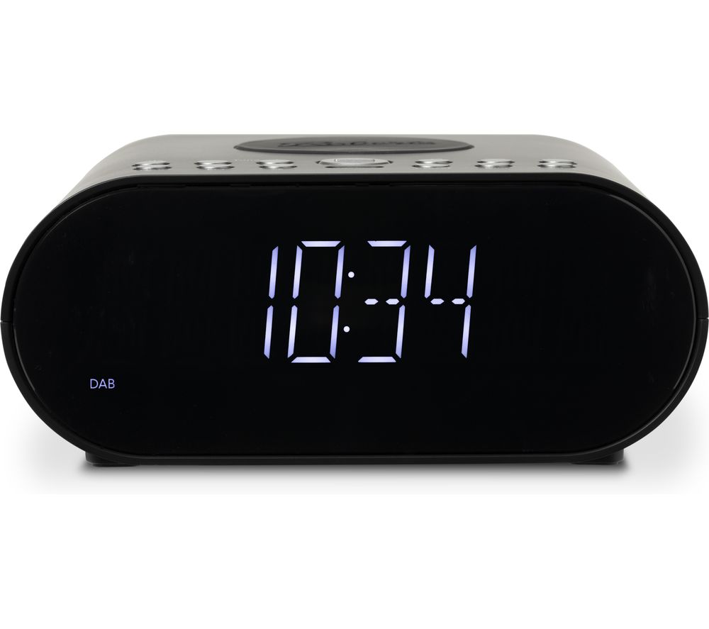 Ortus DAB Charge DAB+/FM Bluetooth Clock Radio - Black