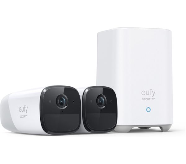 Eufy Cam 2 Pro 2k Wifi Security Camera System 2 Cameras