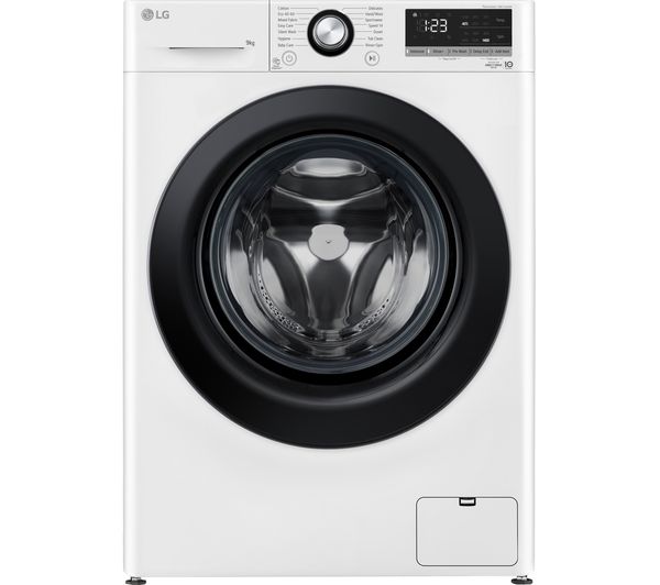 Image of LG AI DD V3 FCV309WNE 9 kg 1400 Spin Washing Machine - White