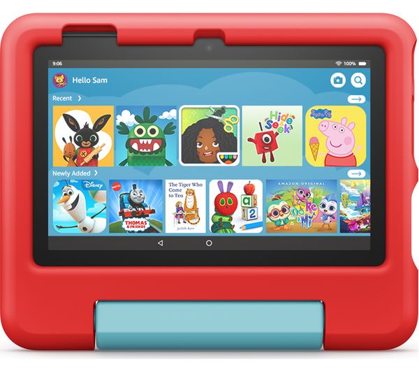 Amazon Fire 7 Kids Ages 3 7 Tablet 2022 16 Gb Red