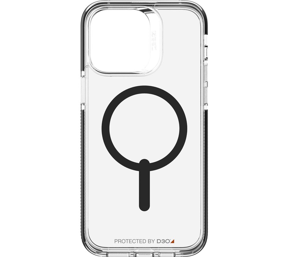 Santa Cruz Snap iPhone 14 Pro Max Case - Clear & Black
