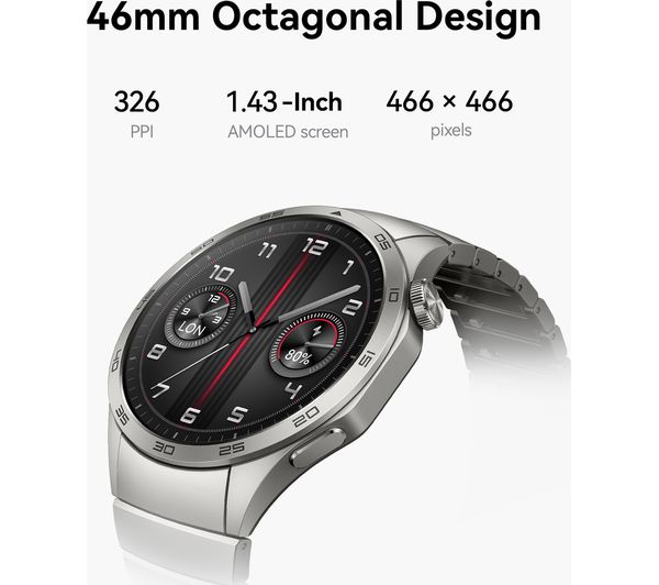 Huawei watch gt black best sale stainless steel