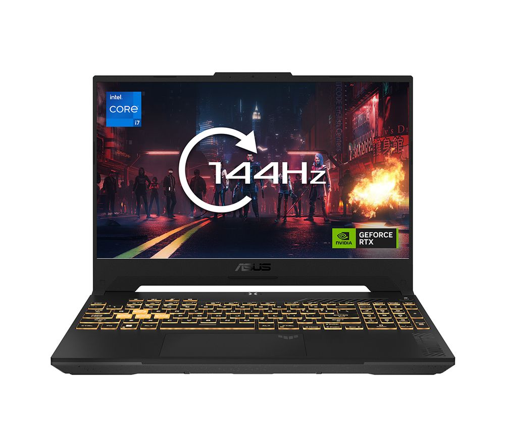TUF Gaming F15 15.6" Gaming Laptop - Intel® Core™ i7, RTX 4060, 512 GB SSD