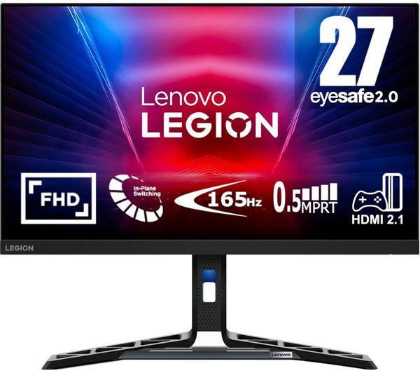 Image of LENOVO Legion R27i-30 Full HD 27" IPS Gaming Monitor - Black