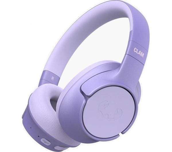 Fresh N Rebel Clam Fuse Wireless Bluetooth Noise Cancelling Headphones Dreamy Lilac
