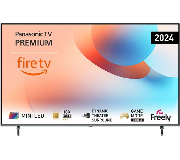 PANASONIC TV-65W95AEB 65" Smart 4K Ultra HD HDR Mini LED TV with Amazon Alexa