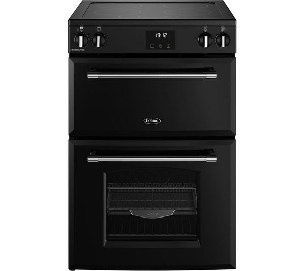 Image of BELLING Farmhouse 60Ei Electric Induction Cooker - Black & Chrome