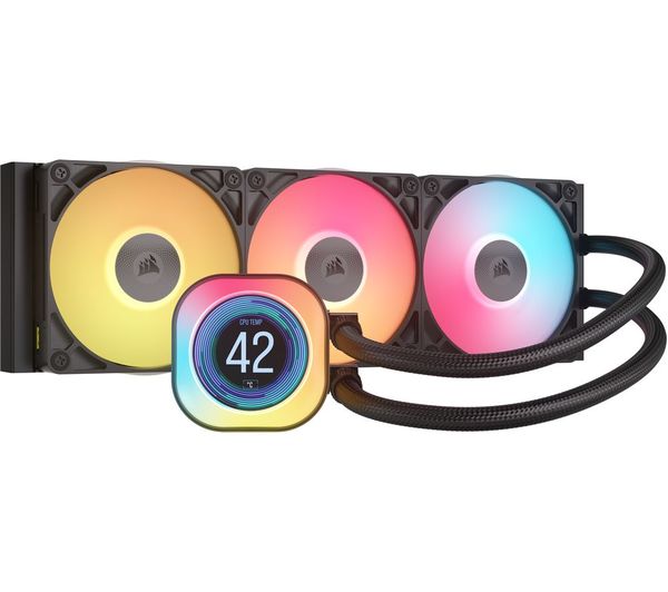 Corsair Icue Link Titan 360 Rx Rgb 360 Mm Liquid Cpu Cooler Rgb Led Black