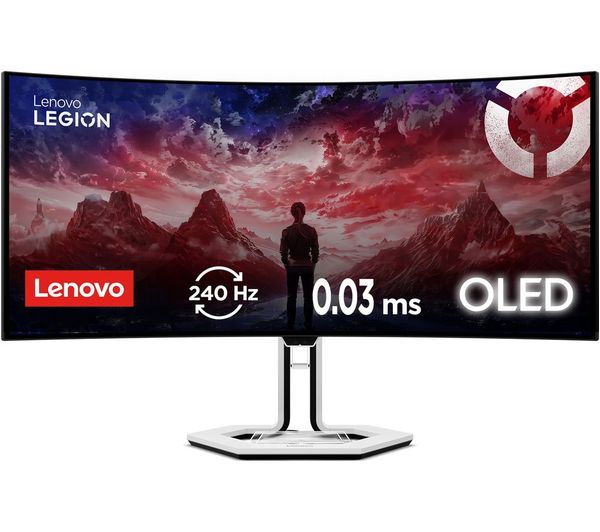 Lenovo Legion Pro 34wd 10 Quad Hd 34 Oled Gaming Monitor White