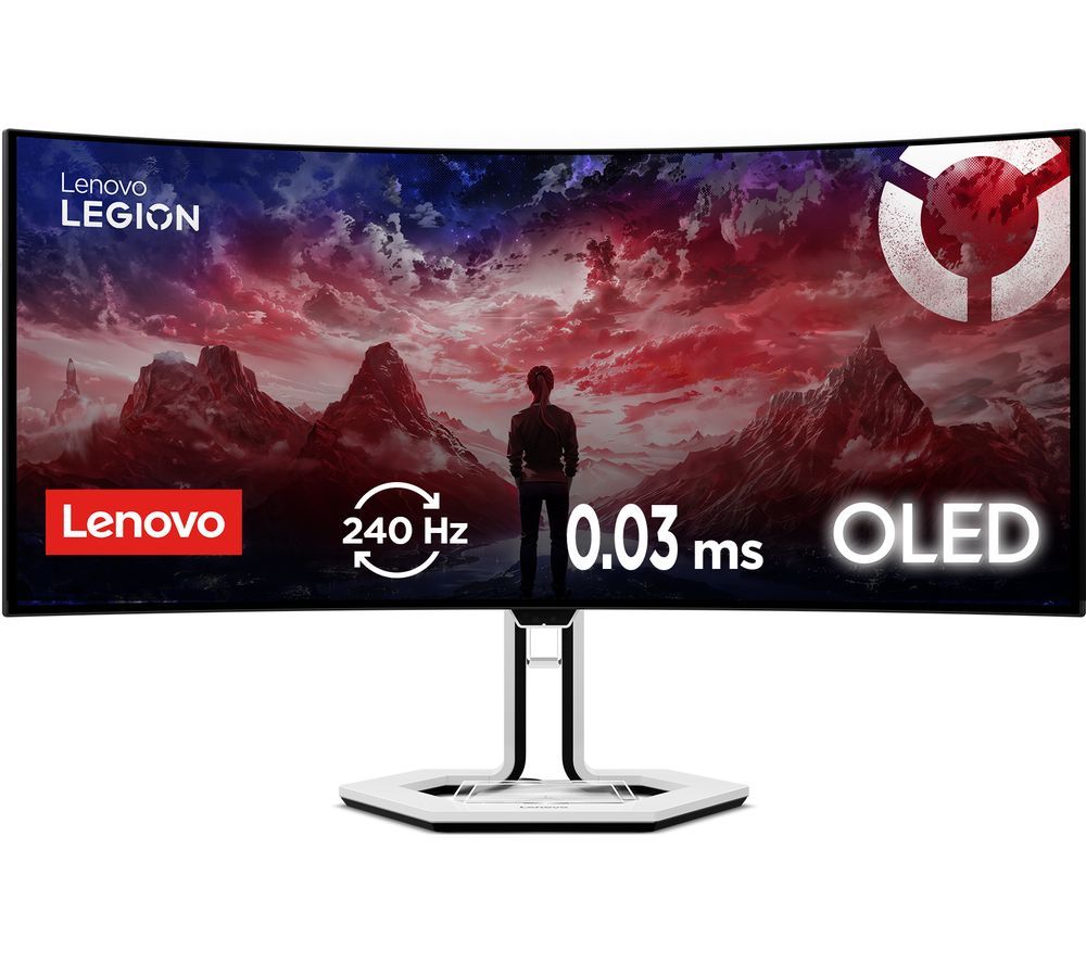 Legion Pro 34WD-10 Quad HD 34" OLED Gaming Monitor - Raven Black