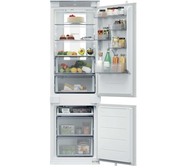Hoover Honbqt5518dk Integrated Smart 70 30 Fridge Freezer Sliding Hinge
