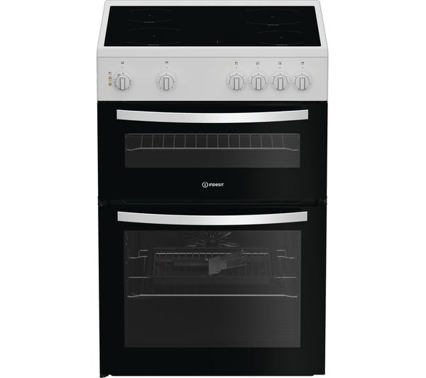 Indesit Ite6vmw 60 Cm Electric Ceramic Cooker White