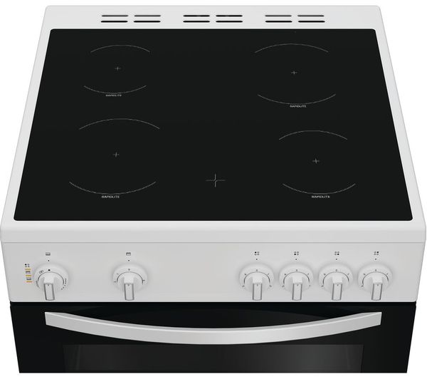 INDESIT ITE6VMW 60 Cm Electric Ceramic Cooker White 869991714400 