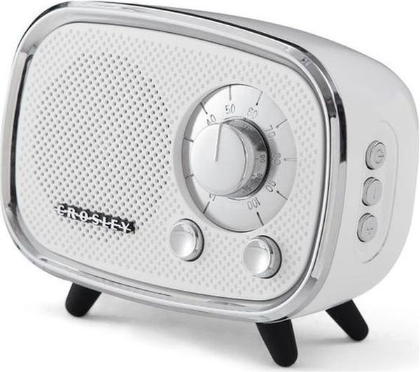 An image of CROSLEY Rondo CR3039A Portable Bluetooth Speaker - White