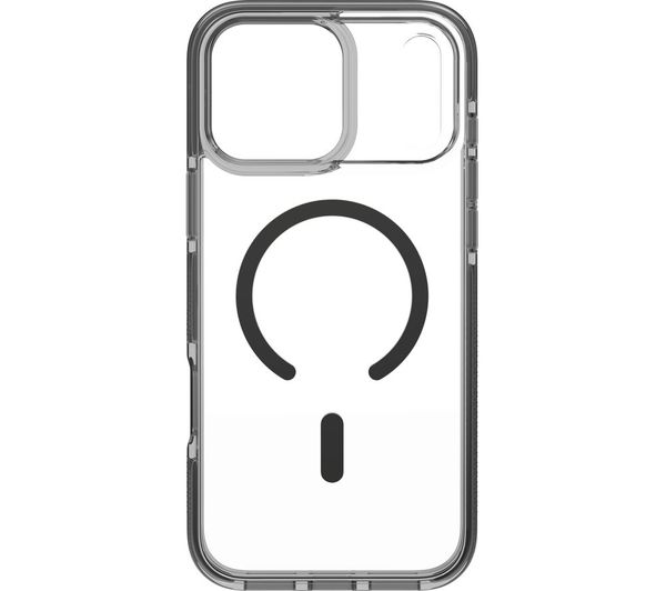 ZAGG Santa Cruz Snap iPhone 17 Pro Max Magsafe Case - Clear & Black