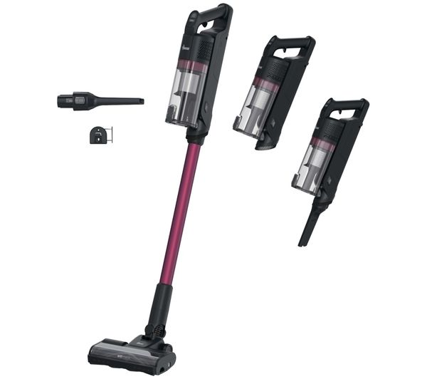 HOOVER HF1 MAX Home Cordless Vacuum Cleaner - Black & Magenta