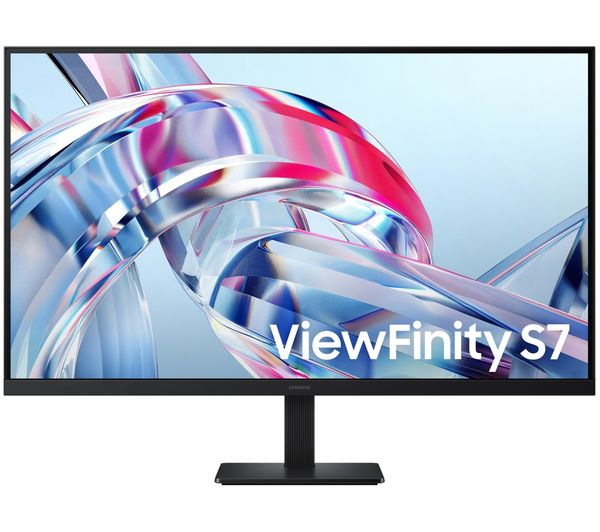 An image of SAMSUNG ViewFinity S7 LS32H700EAUXXU 4K Ultra HD 32" VA LED Monitor - Black