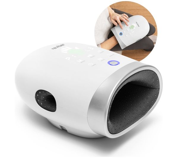 An image of REVIBER RV-HDMS Hand Spa Massager - White & Silver