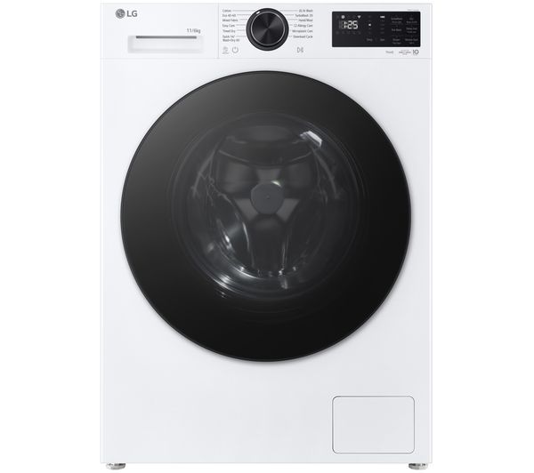 An image of LG Series 5 AI Direct Drive W4X5016TLB 11 kg Washer Dryer - White
