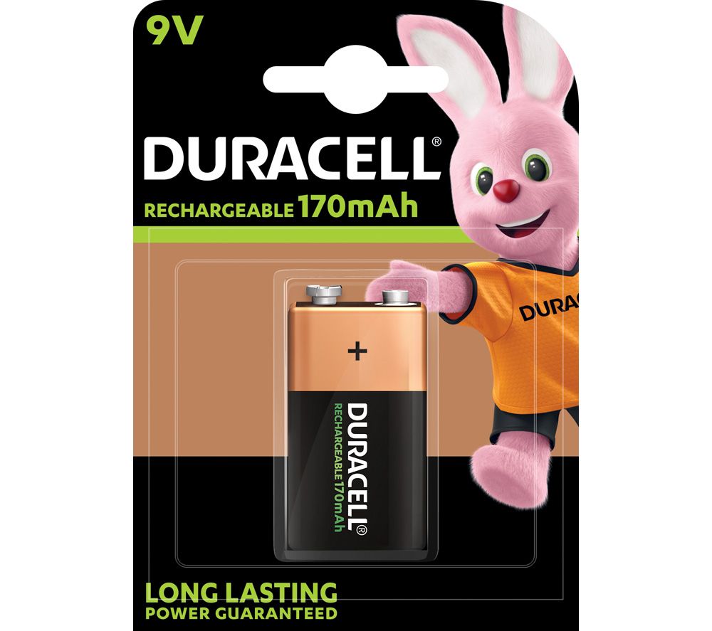 DURACELL HR9V/DC1604 9V Rechargeable NiMH Battery