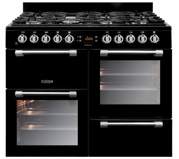Leisure Cookmaster Ck100g232k 100 Cm Gas Range Cooker Black