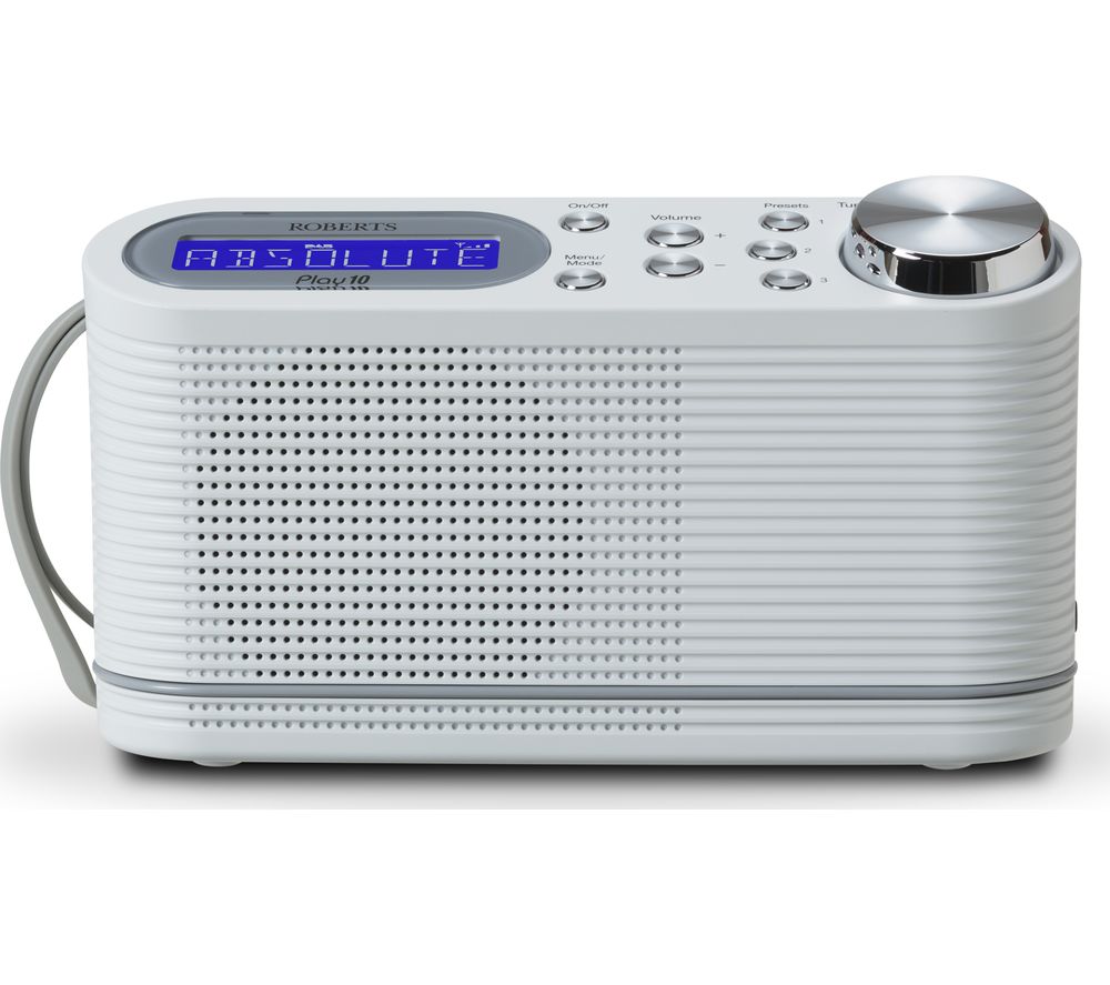 ROBERTS PLAY 10 Portable DAB+/FM Radio - White