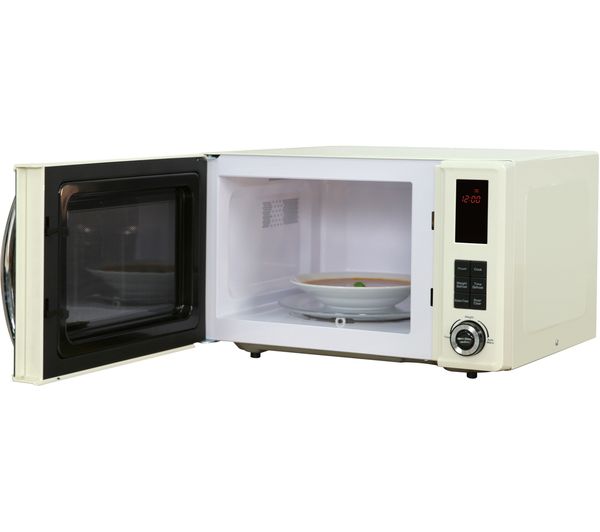 Buy RUSSELL HOBBS RHM2382CNS Solo Microwave Cream Free Delivery