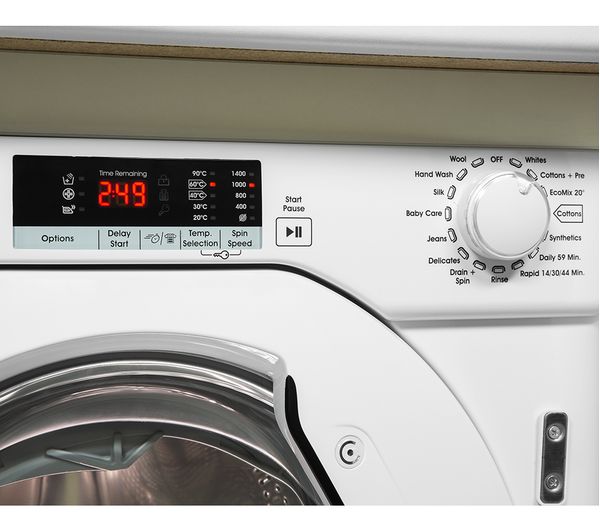 31800301 CANDY CBWM914S80 Integrated 9 kg 1400 Spin Washing Machine Currys Business