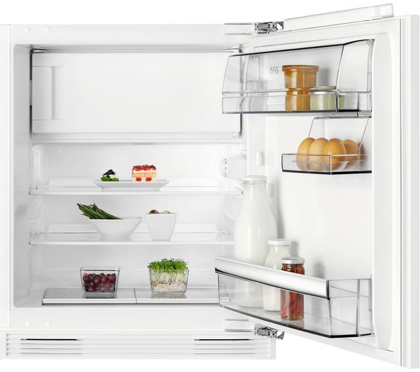 Aeg skb5821vaf integrated undercounter fridge top