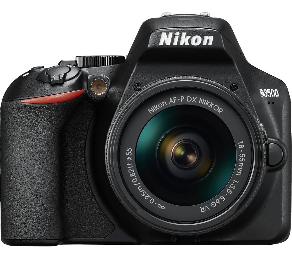 D3500 DSLR Camera with AF-P DX NIKKOR 18-55 mm f/3.5-5.6G VR Lens specs