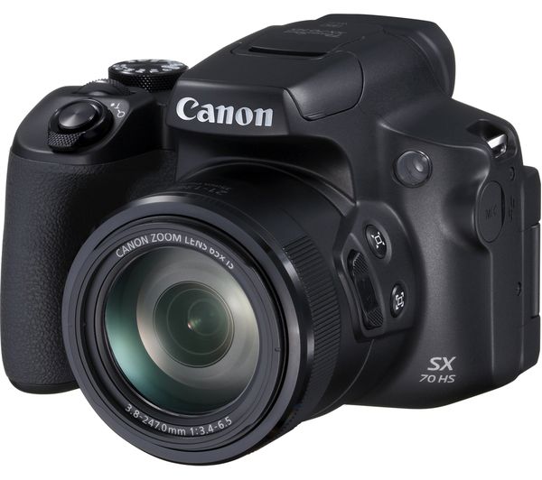 Image of CANON PowerShot SX70 HS Bridge Camera - Black