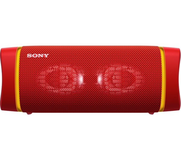Image of SONY SRS-XB33 Portable Bluetooth Speaker - Red
