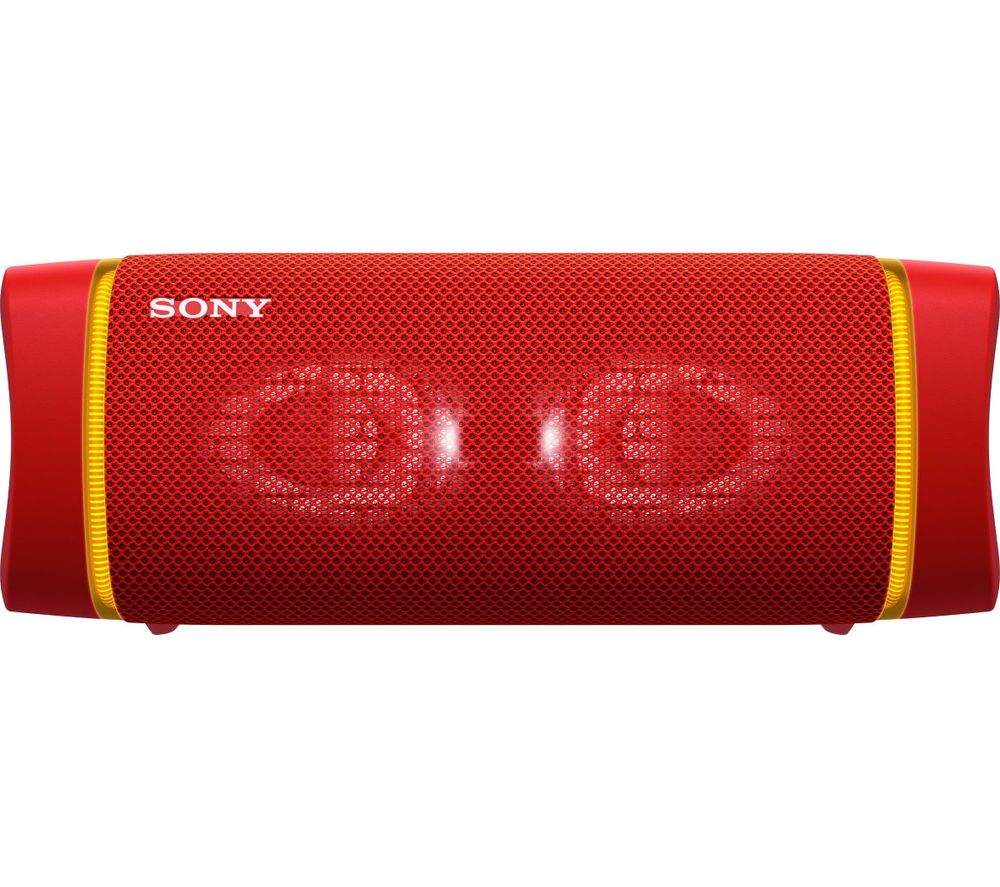 SONY SRS-XB33 Portable Bluetooth Speaker - Red